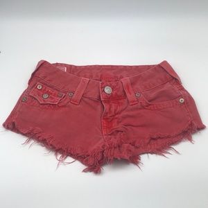 True Religion Joey Cut Off shorts